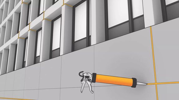Metal Panel Joint Caulking