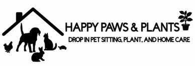 HAPPY PAWS & PLANTS logo