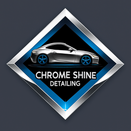 chrome shine Detailing logo