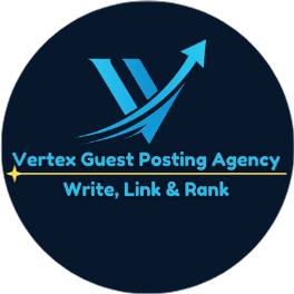 Vertex Guest Posting Agency logo