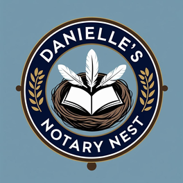 Danielle's Notary Nest logo