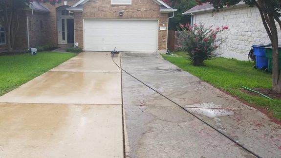 A spotless driveway can transform your home, so why settle for less?