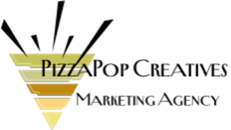 PizzaPop Creatives Marketing Agency logo