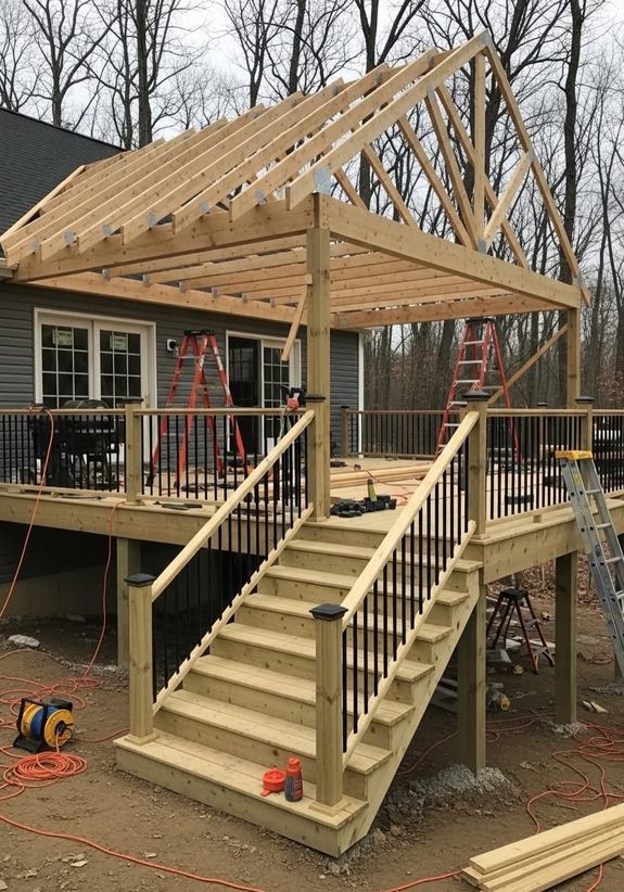 What types of materials do you use for decks and porches?