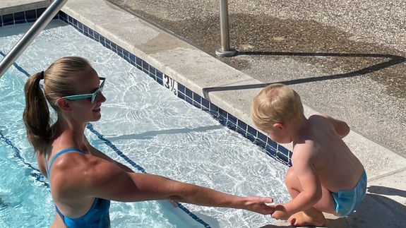 A Swimming Pool