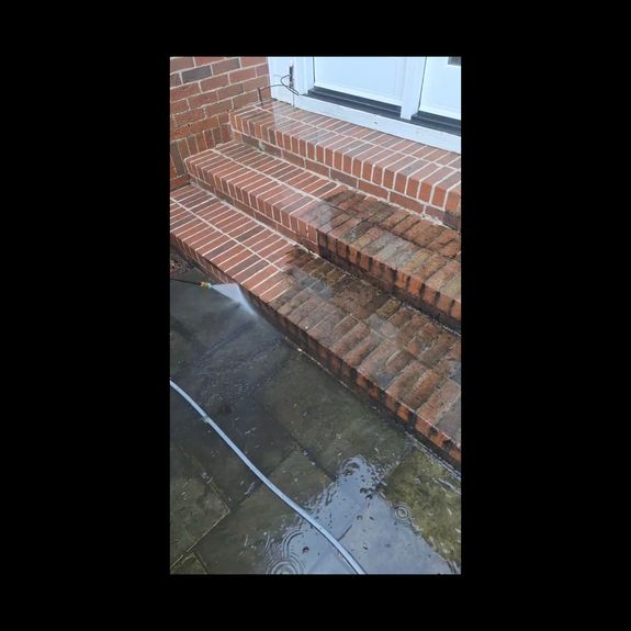 Concrete and Brick Cleaning