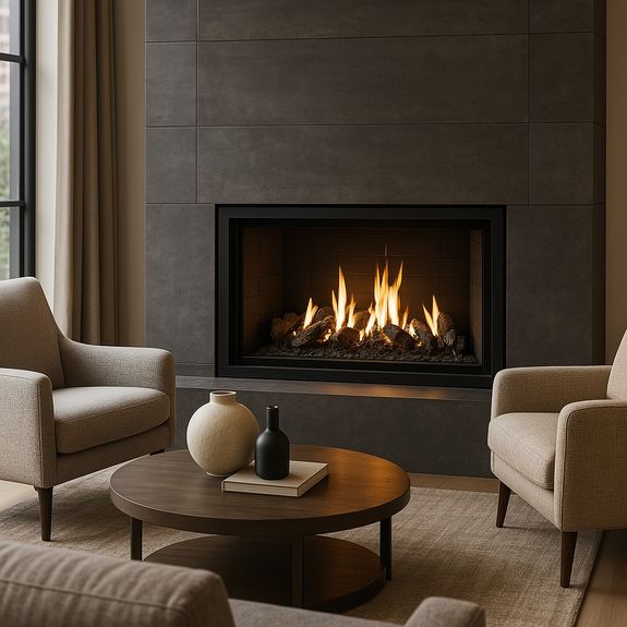 Custom Gas Fireplaces